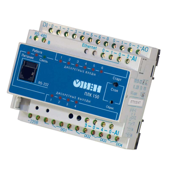 Контроллер для малых систем автоматизации ОВЕН ПЛК150-220.У-L
