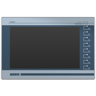 Панельный программируемый логический контроллер с сенсорным управлением ОВЕН СПК210-220.03.00-СS