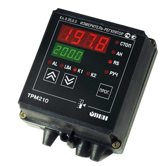 Измеритель ПИД-регулятор с интерфейсом RS-485 ОВЕН ТРМ210-Н.КИ