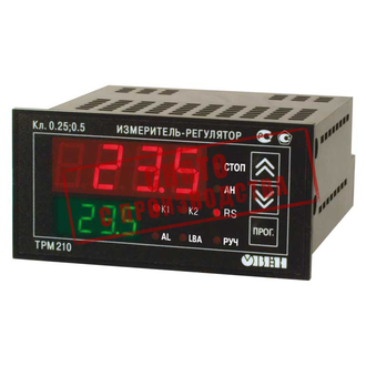 Измеритель ПИД-регулятор с интерфейсом RS-485 ОВЕН ТРМ210-Щ2.КК