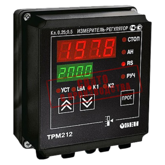 Измеритель ПИД-регулятор для управления задвижками и трехходовыми клапанами с интерфейсом RS-485 ОВЕН ТРМ212-Н.ИР