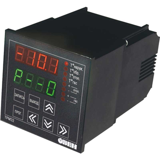 Контроллер для регулирования температуры в системах отопления и горячего водоснабжения ОВЕН ТРМ32-Щ4.01.RS