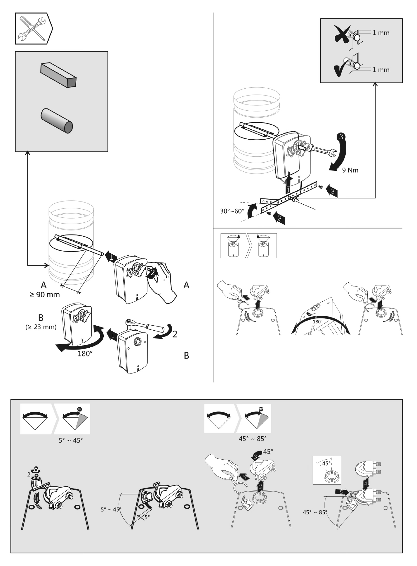 Монтажная схема DA3FU230-D/DS