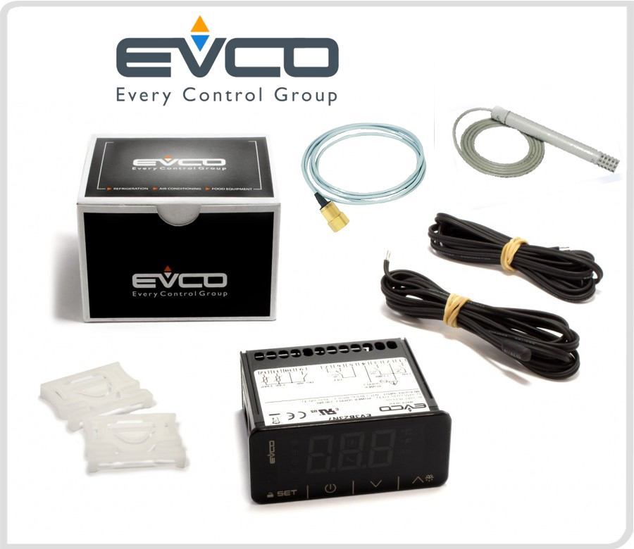 Комплект автоматика сайт. Датчик влажности EVCO. EVCO epk3lxp. EVCO ev3423m9. Контроллер EVCO 1 датчик.
