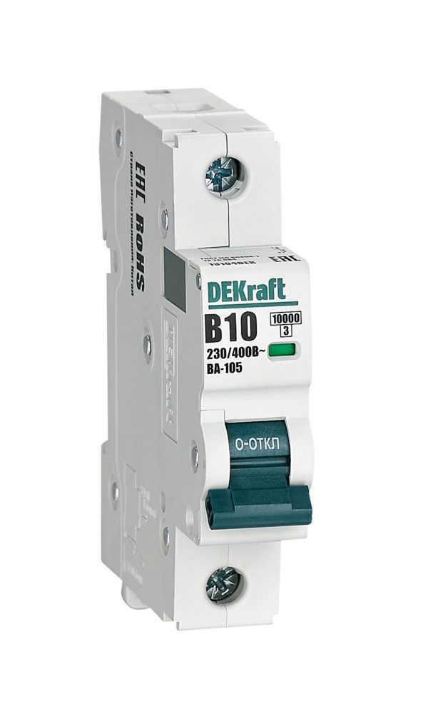 Автоматический выключатель ВА-105 1P 10А B 10кА фото