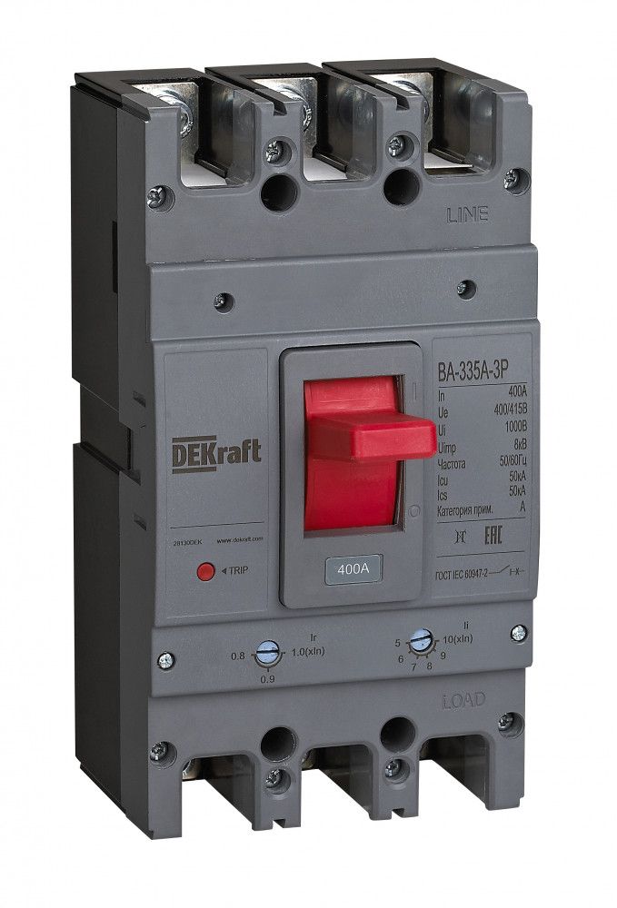 Силовой авт. выключатель 3P 250A 50кА ВА-335А фото