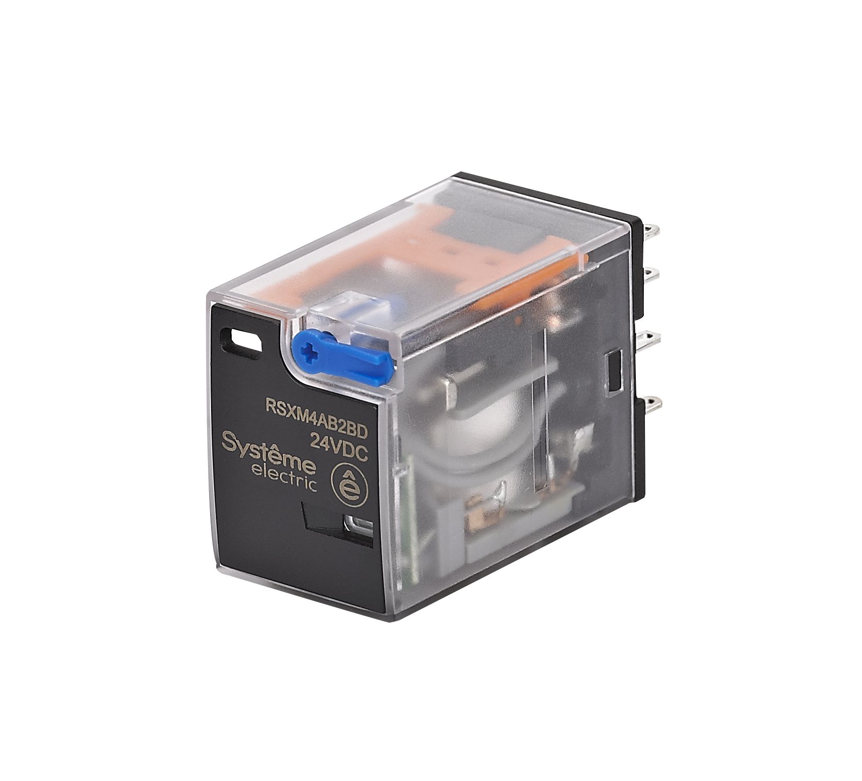 Реле 6A 4CO 24VDC тест кнопка LED фото