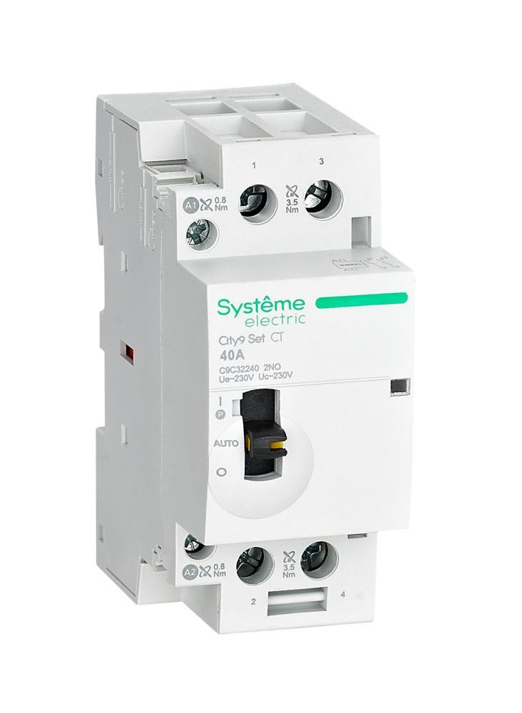 City9 Set Контактор 2P 2НО 40A AC 230В-230В фото