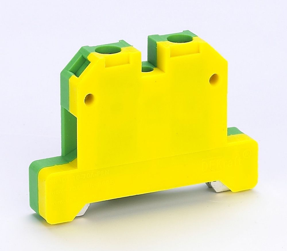 Зажим наборный заземляющий 70A 10мм2 ЗН-101 фото