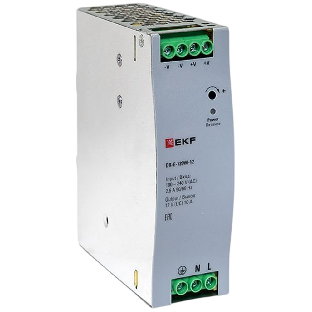 Блок питания EKF DR-E-120W-12 фото