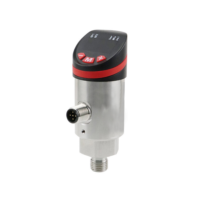 Теко PTK1DU-V-1100-05-G12M-2S1A Датчик давления,38х38х87,5,12…30ВDC,избыточ.давление,-0,1…1 МПа,IP67,-20...+85,разъем М12,резьба G1/2,дисплей