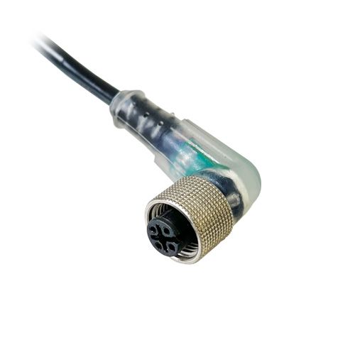 Теко CS S20-1-2 Соединитель кабельный, Розетка, Угловой с кабелем, Пластик 3-PINIP67, кабель 2 м, 250 AC/DC NO фото