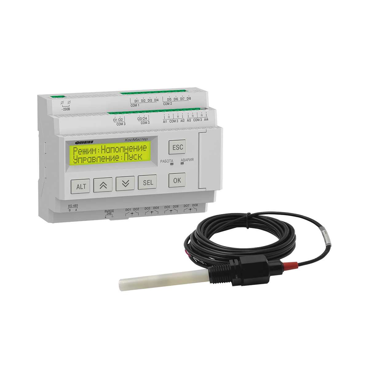 КосМастер – блок для управления установками обратного осмоса ОВЕН КосМастер-230.00 фото