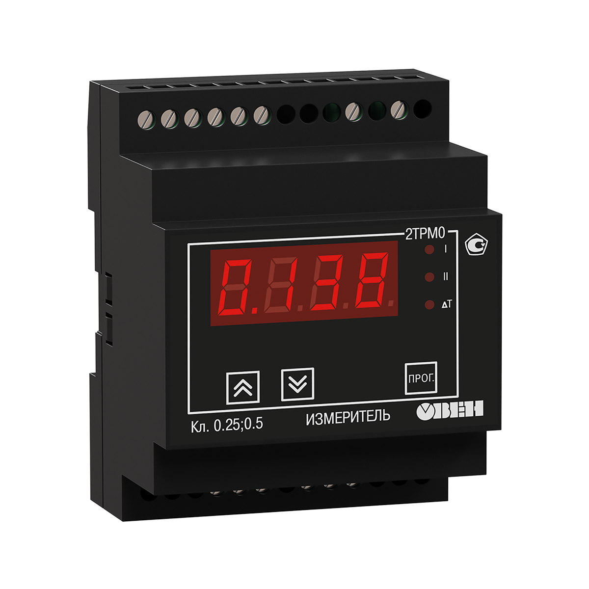 Измеритель двухканальный ОВЕН 2ТРМ0-Д.У фото