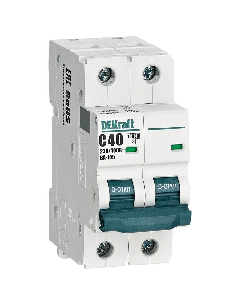 Автоматический выключатель ВА-105 2P 40А C 10кА фото