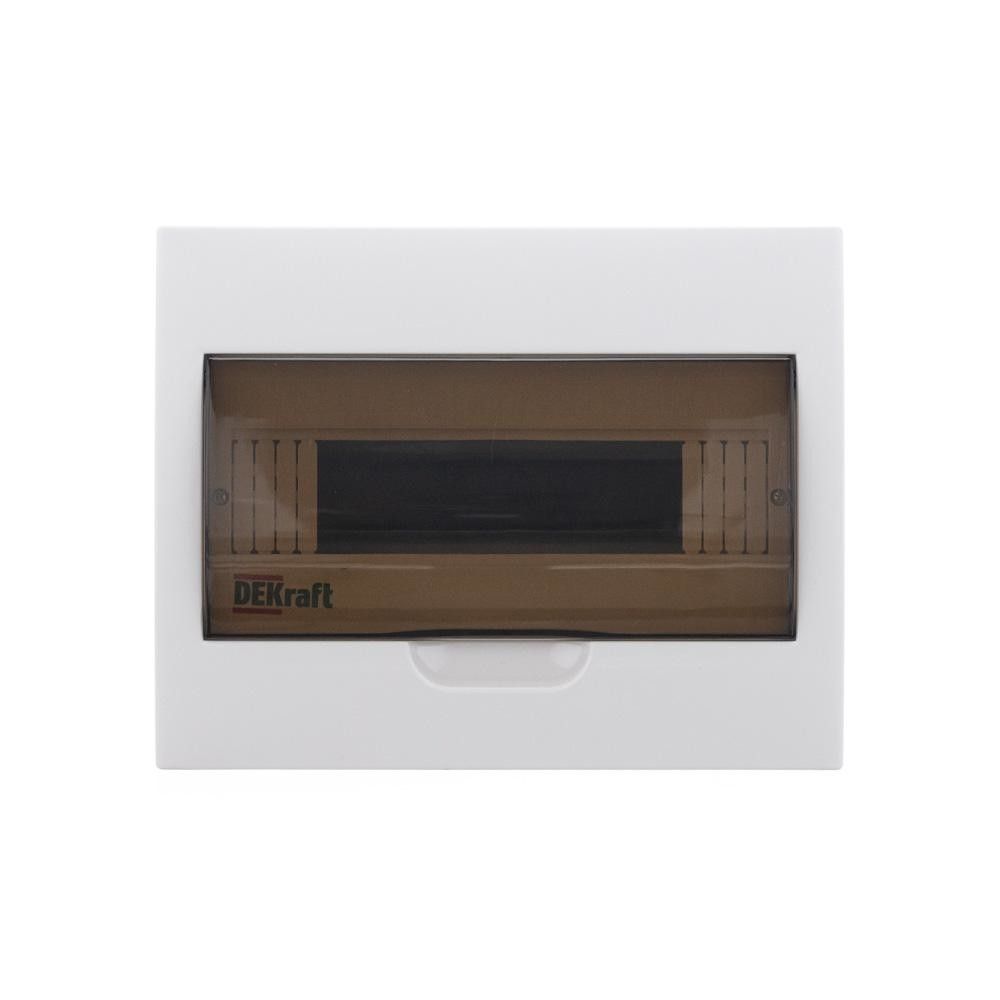 Корпус пластиковый встраиваемый прозр. дв. 1 ряд 12 модулей IP41 ЩРВ-П фото