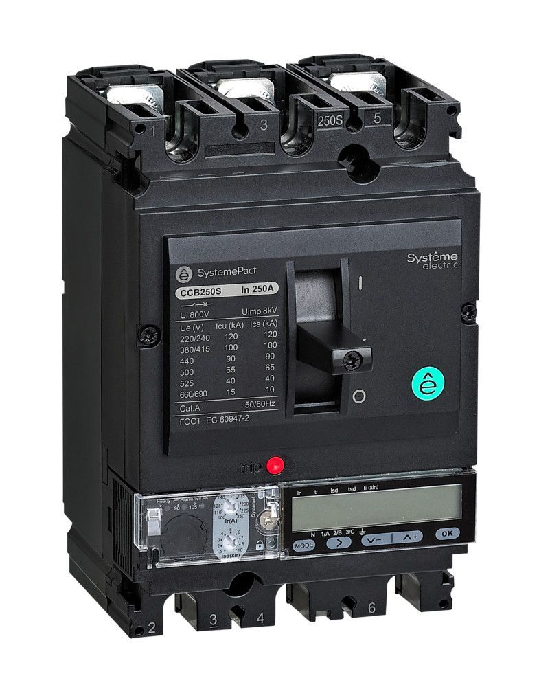 АВТ.ВЫКЛ SYSTEMEPACT CCB100 150KA 3P3D S5.2E 100A