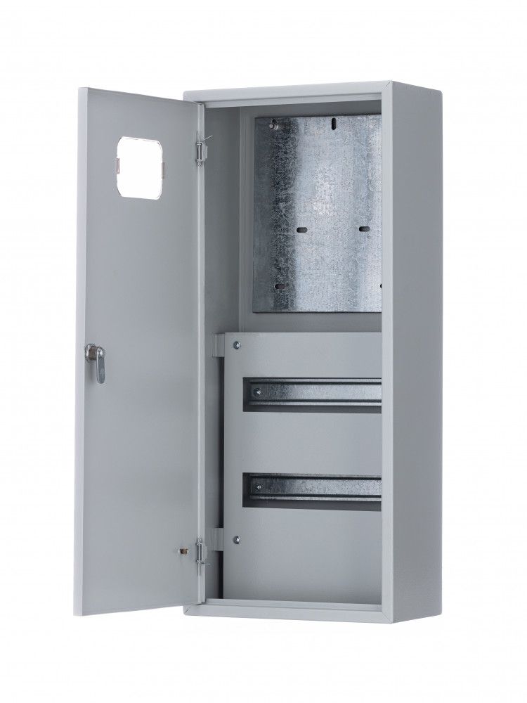 Корпус мет. учетный нав. 680х300х160 3-фазный 24 мод. IP31 ЩРУН-3/24