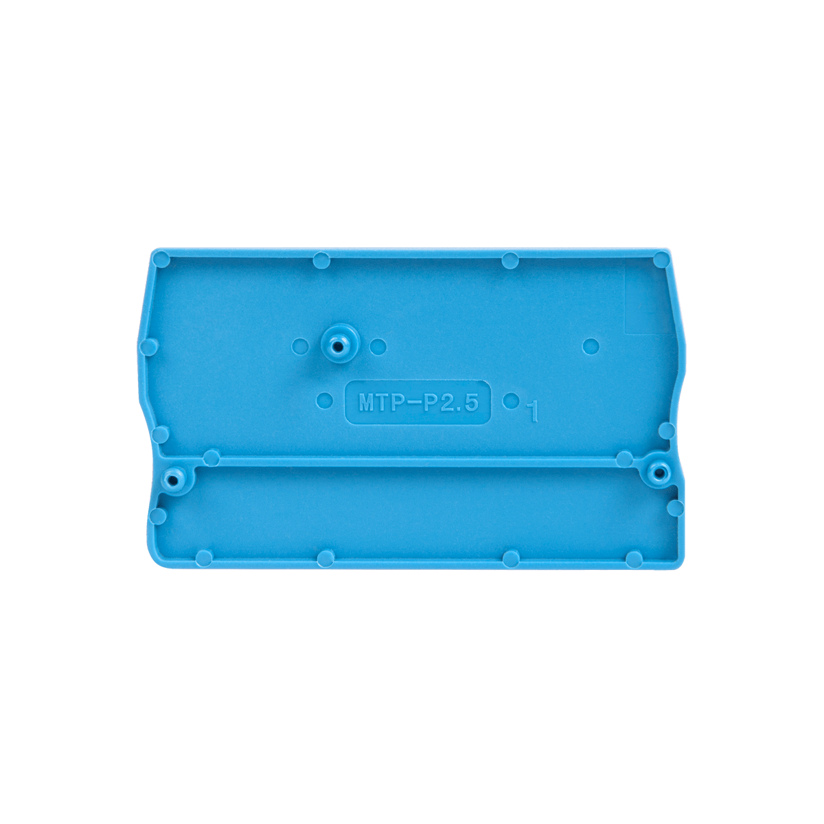 Заглушка для одноуровневых клемм push-in, 2.5 мм², синяя (уп. 20 шт.) Meyertec MTP-PBL2.5