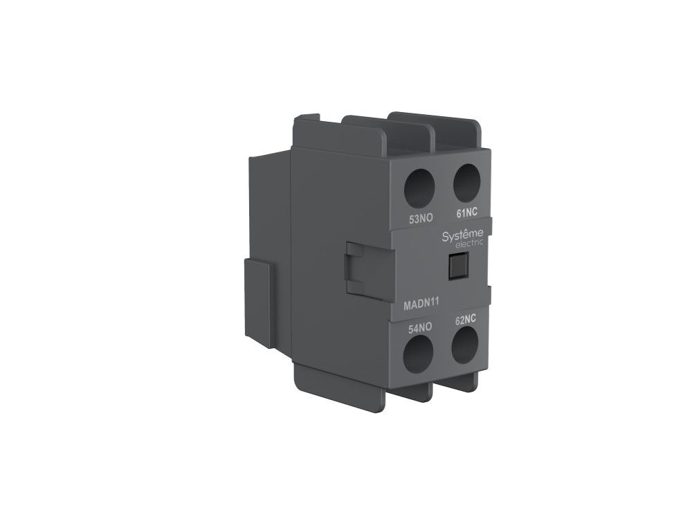 ДОП. КОНТ. БЛОК MC1D 1НО+1НЗ ФРОНТАЛЬНЫЙ МОНТАЖ фото