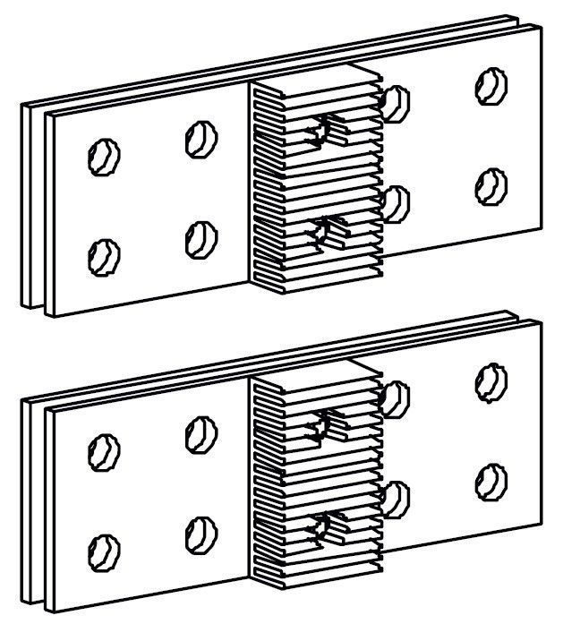 ШИНА ПОДКЛЮЧЕНИЯ DC ДЛЯ SD1250 4P фото