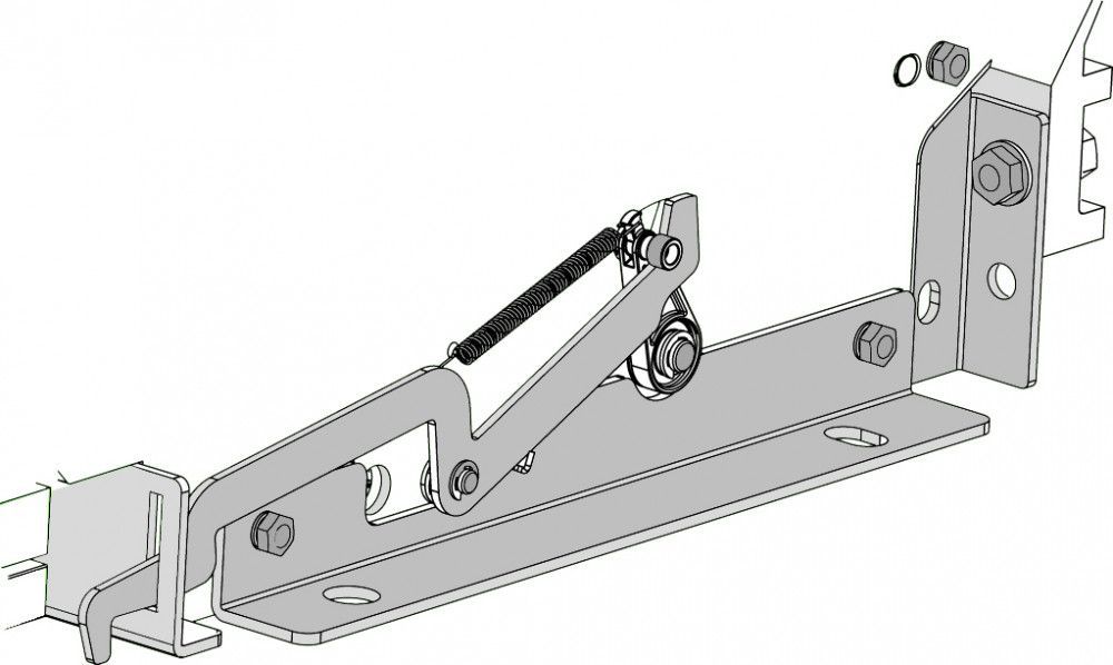 Блокировка дверцы ВА-751 фото
