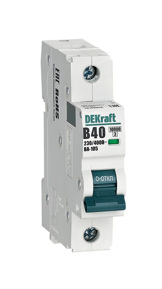 Автоматический выключатель ВА-105 1P 40А B 10кА фото