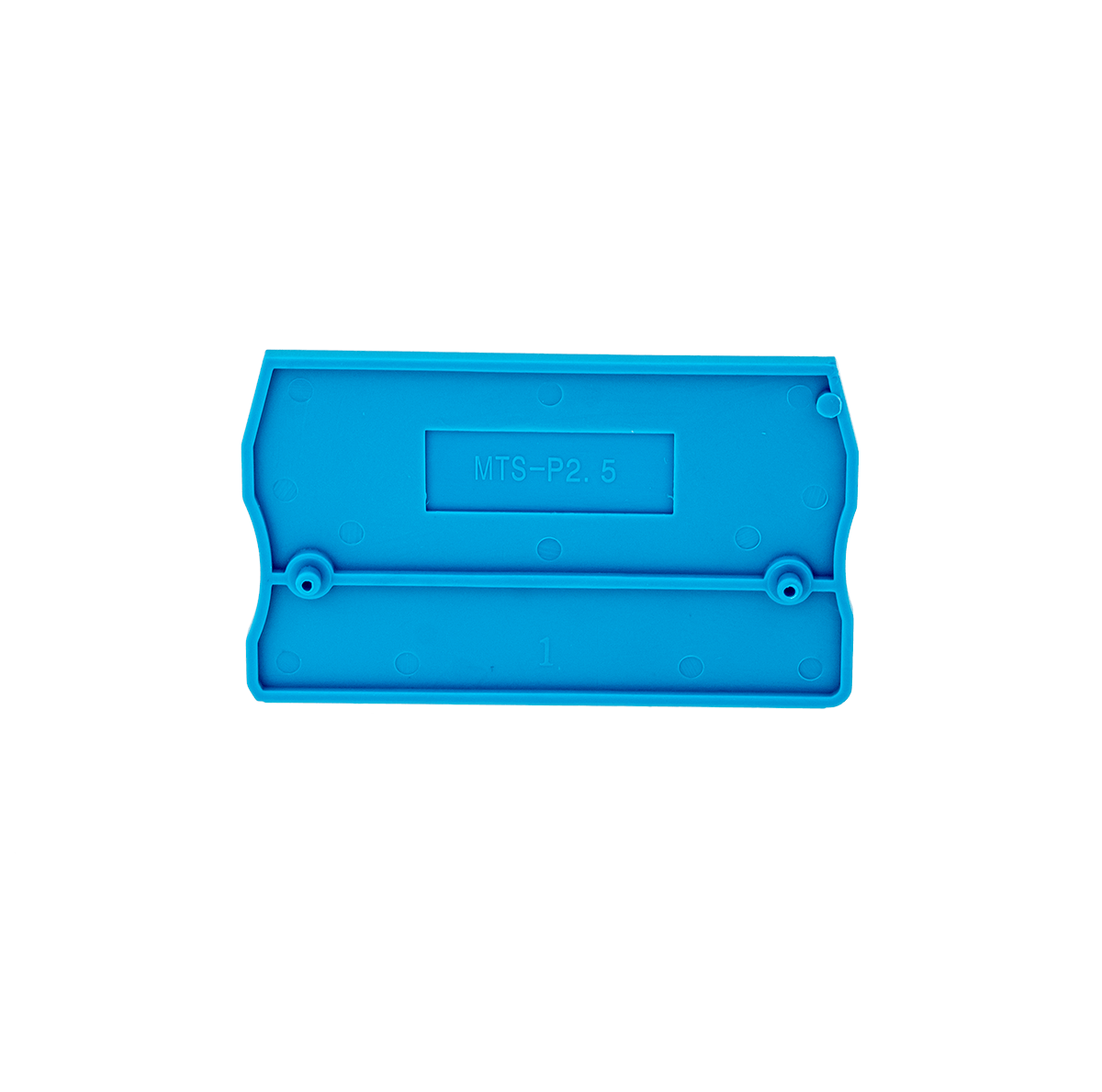 Заглушка торцевая для пружинных клемм 2.5 мм², синяя (упак. 20 шт.) Meyertec MTS-PBL2.5 фото