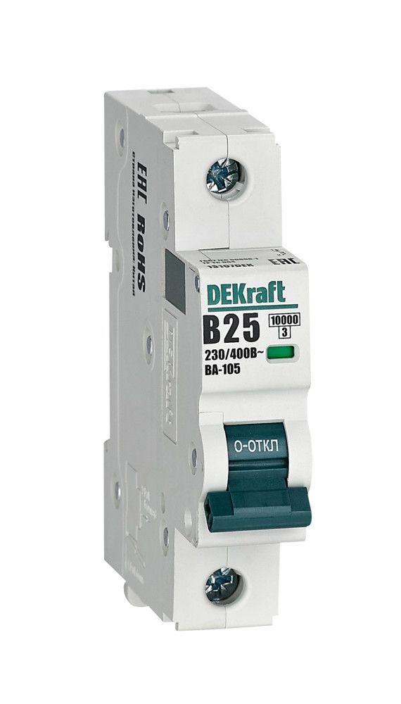 Автоматический выключатель ВА-105 1P 25А B 10кА фото