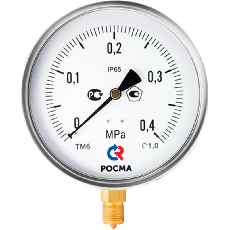 Манометр Росма ТМ-610Р.00(0-1MPa)G1/2.1,0