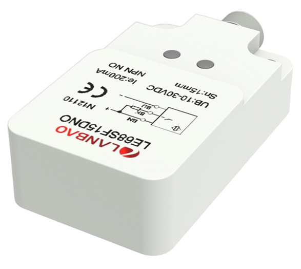 Индуктивный датчик LANBAO LE68SF15DNC-E2 фото