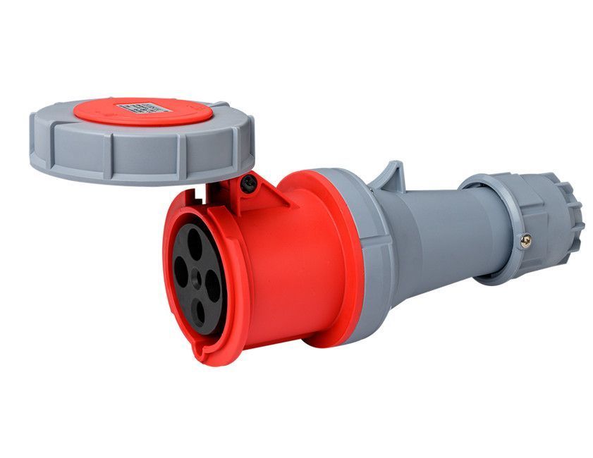 Розетка перен. 3Р+РЕ 63А 380В IP67 РП-103 фото