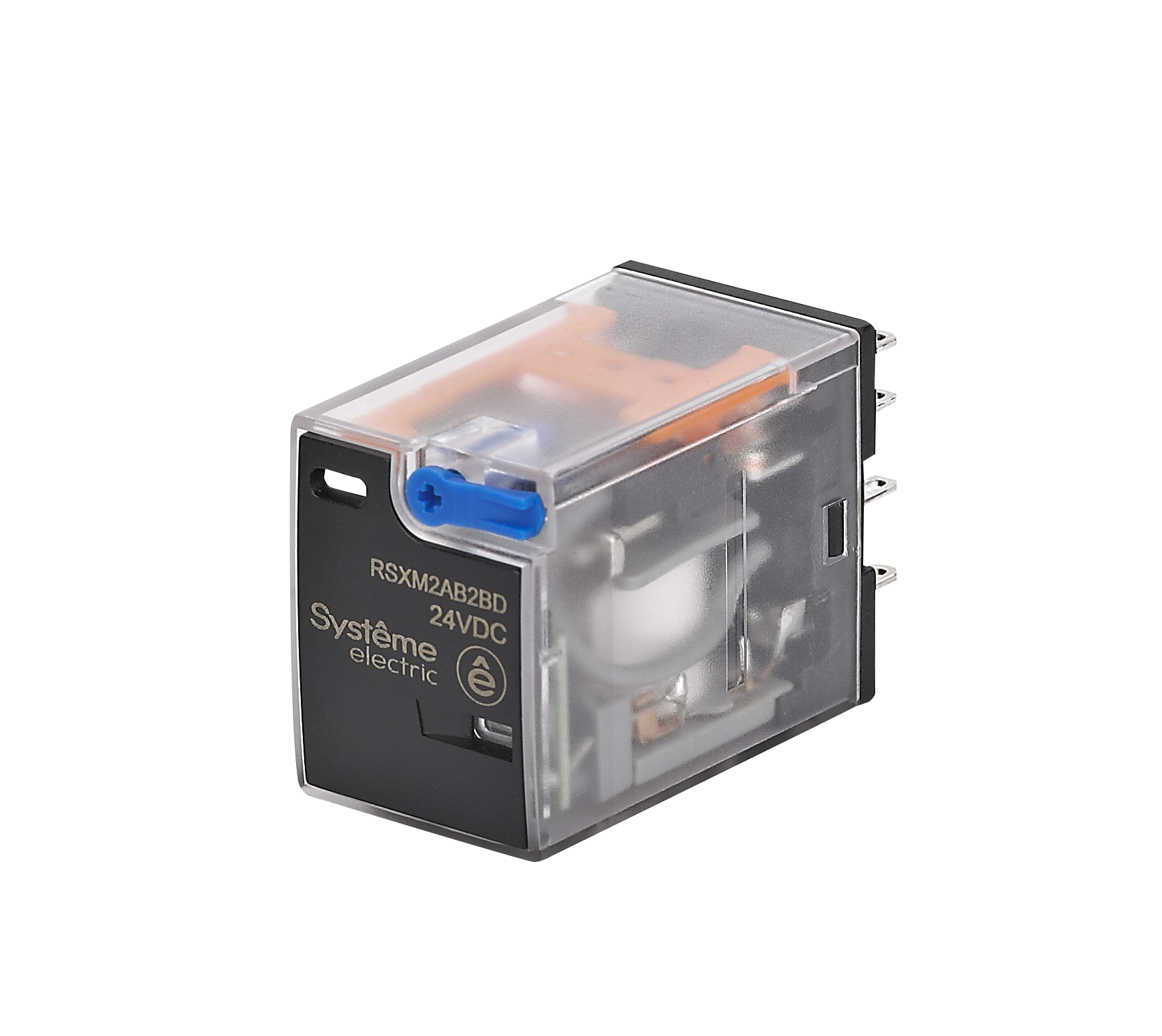 Реле 12A 2CO 24VDC тест кнопка LED фото