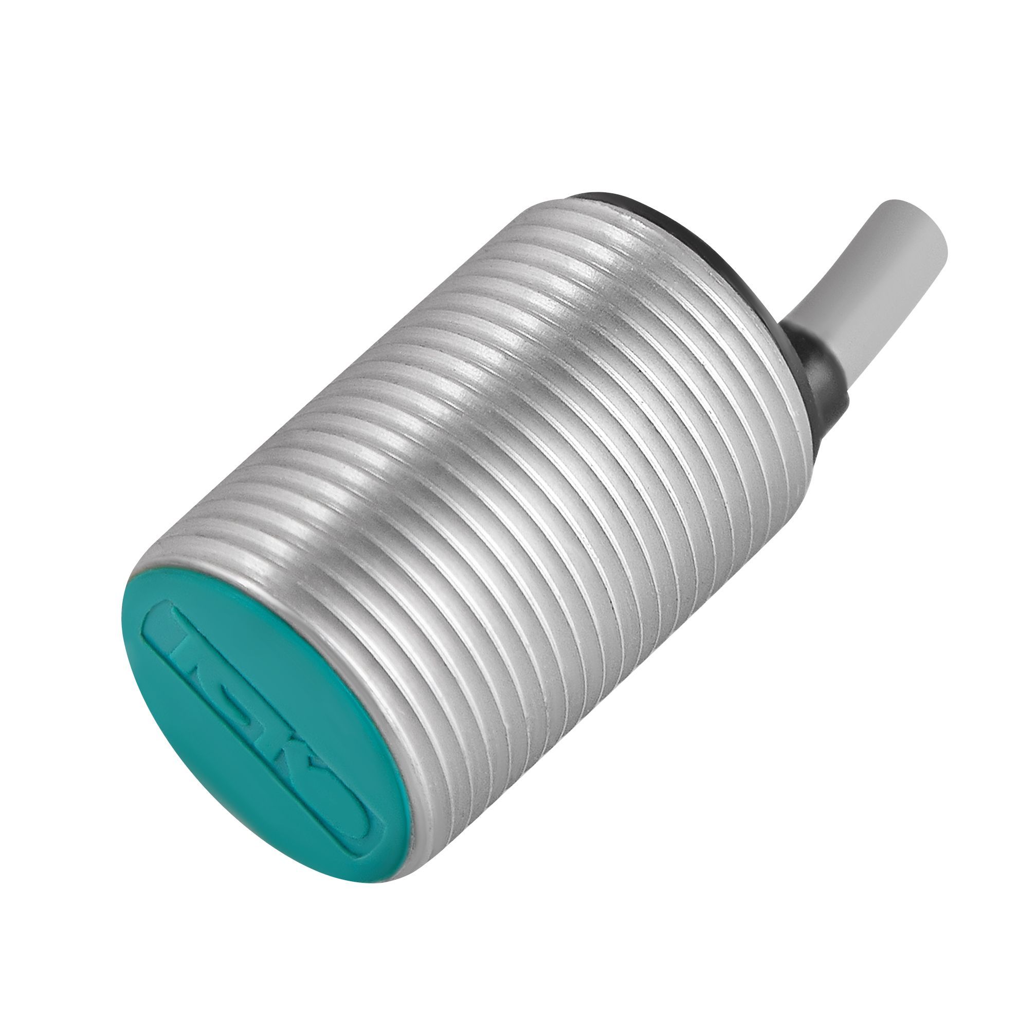 Теко ISB B5A-31N-7-L, Индуктивный датчик,Sn=7 мм,корпус М22x1,5 Алюминий заподлицо,10...30DC NO NPN,IP67,кабель фото