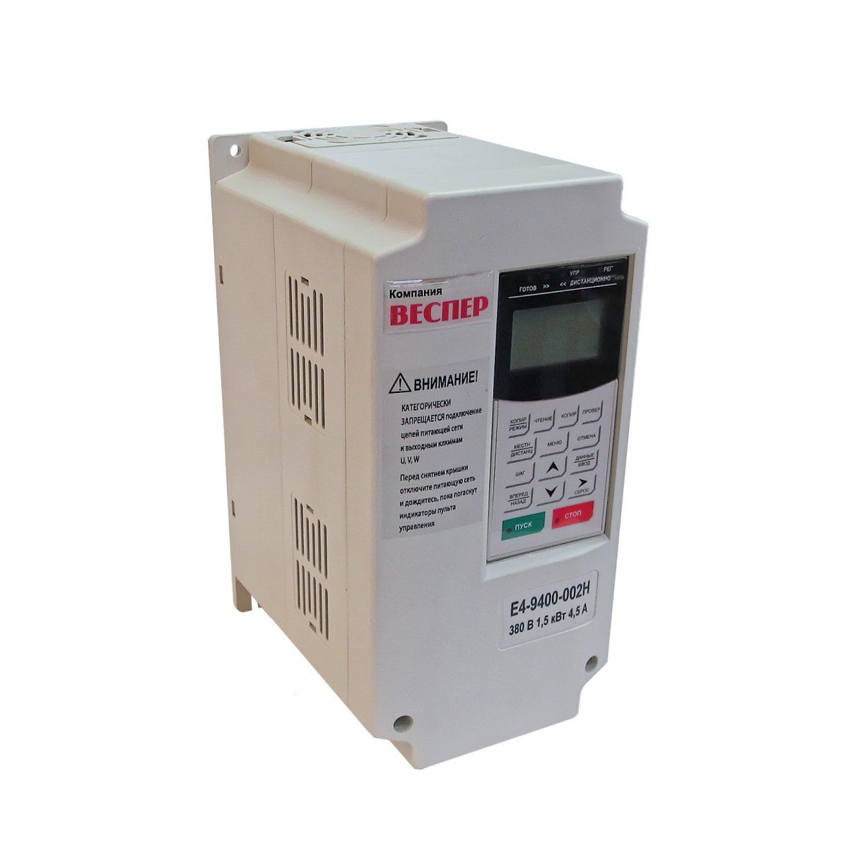 Частотный преобразователь Веспер E4-9400-002H 1,5 кВт 380В фото