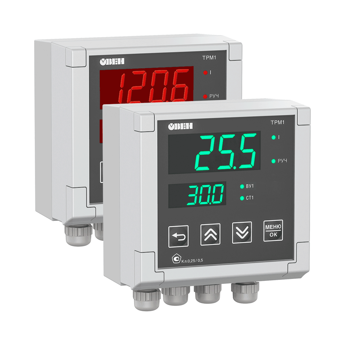 ТРМ1 одноканальный измеритель-регулятор с RS-485 ОВЕН ТРМ1-Д.У2.Т фото