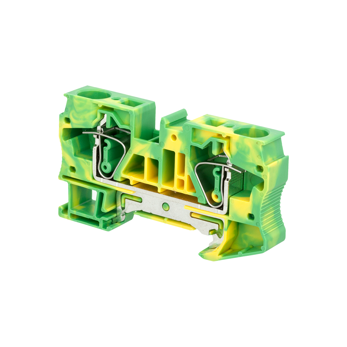 Клемма пружинная "Земля", 16 мм² Meyertec MTS-16PE фото