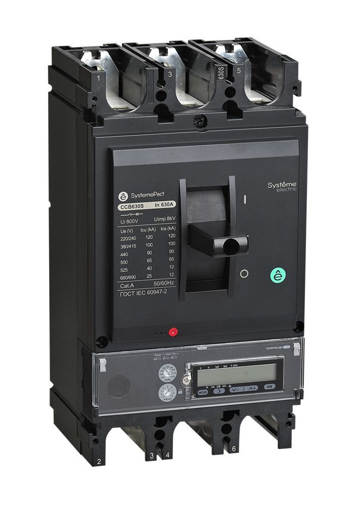 АВТ.ВЫКЛ SYSTEMEPACT CCB400 150KA 3P3D S5.3E 400A