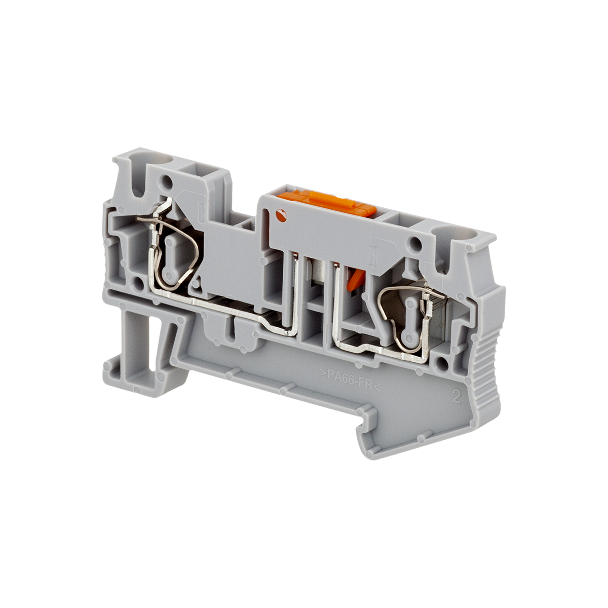 Клемма пружинная с ножевым размыкателем, 4 мм² Meyertec MTS-4KS фото