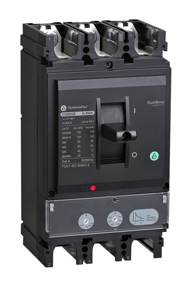 АВТ.ВЫКЛ SYSTEMEPACT CCB630 36KA 3P3D TMD500