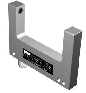 Теко OU NC6P-43P-80-LZS4, Оптический датчик щелевой,Sn=80 мм,PNP  NO/NC10...30DC ,разъем М12 фото