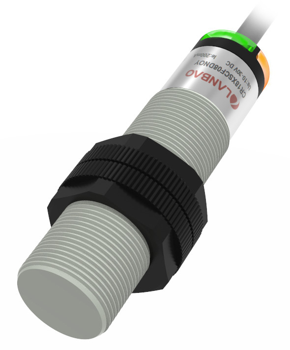 Емкостной датчик LANBAO CR18XSCF08DNRY фото