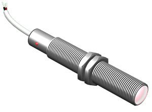 Теко OS A25A-31N-2,5-LZ,Оптический датчик барьерный (приёмник),Sn=2500 мм,  NPN  NO10...30DC ,кабель 2м фото