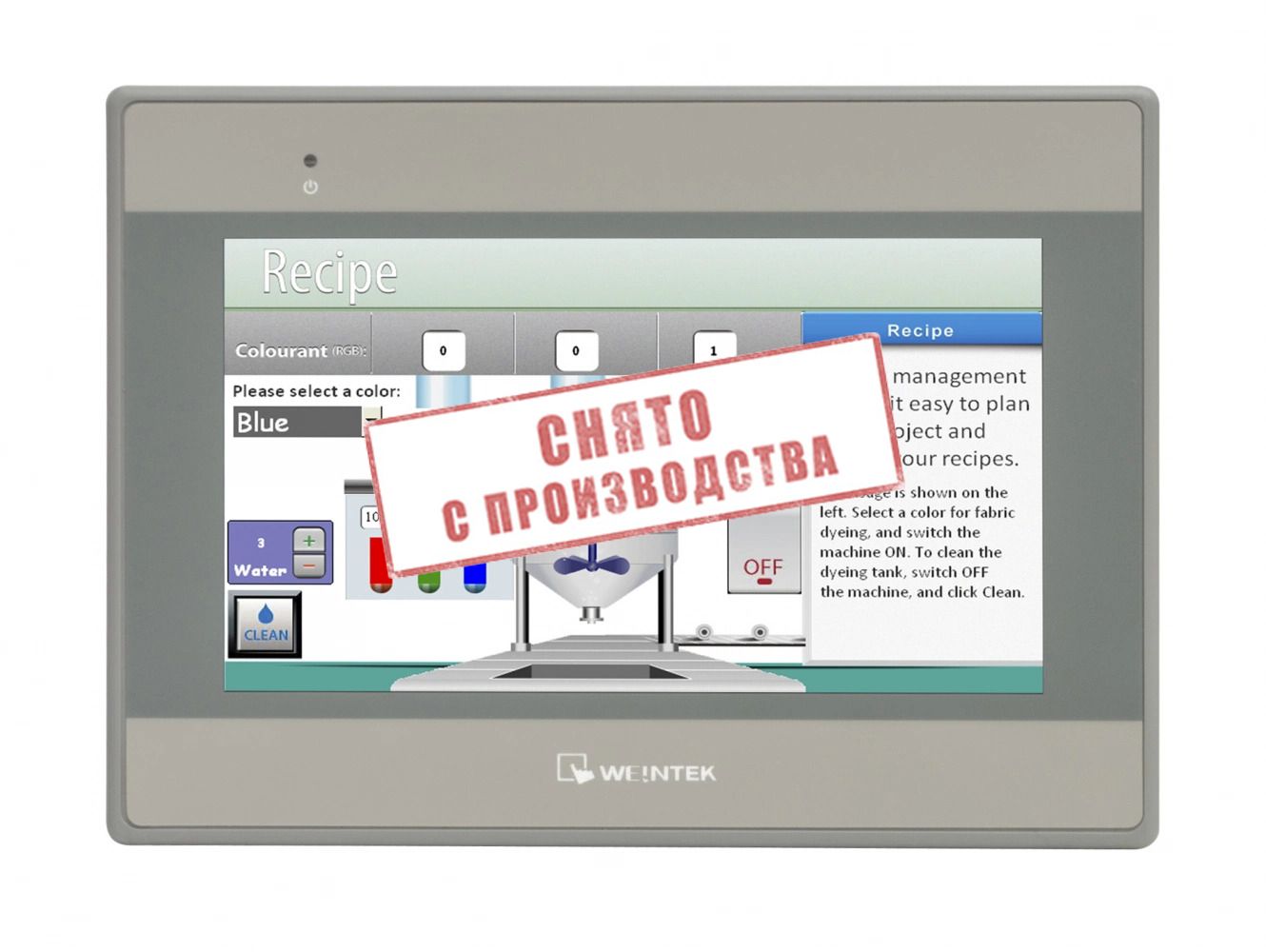 Панель оператора Weintek MT8070iE - 7" фото