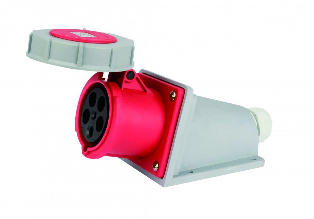 Розетка стац. 3Р+РЕ+N 125А 380В IP67 РС-103 фото