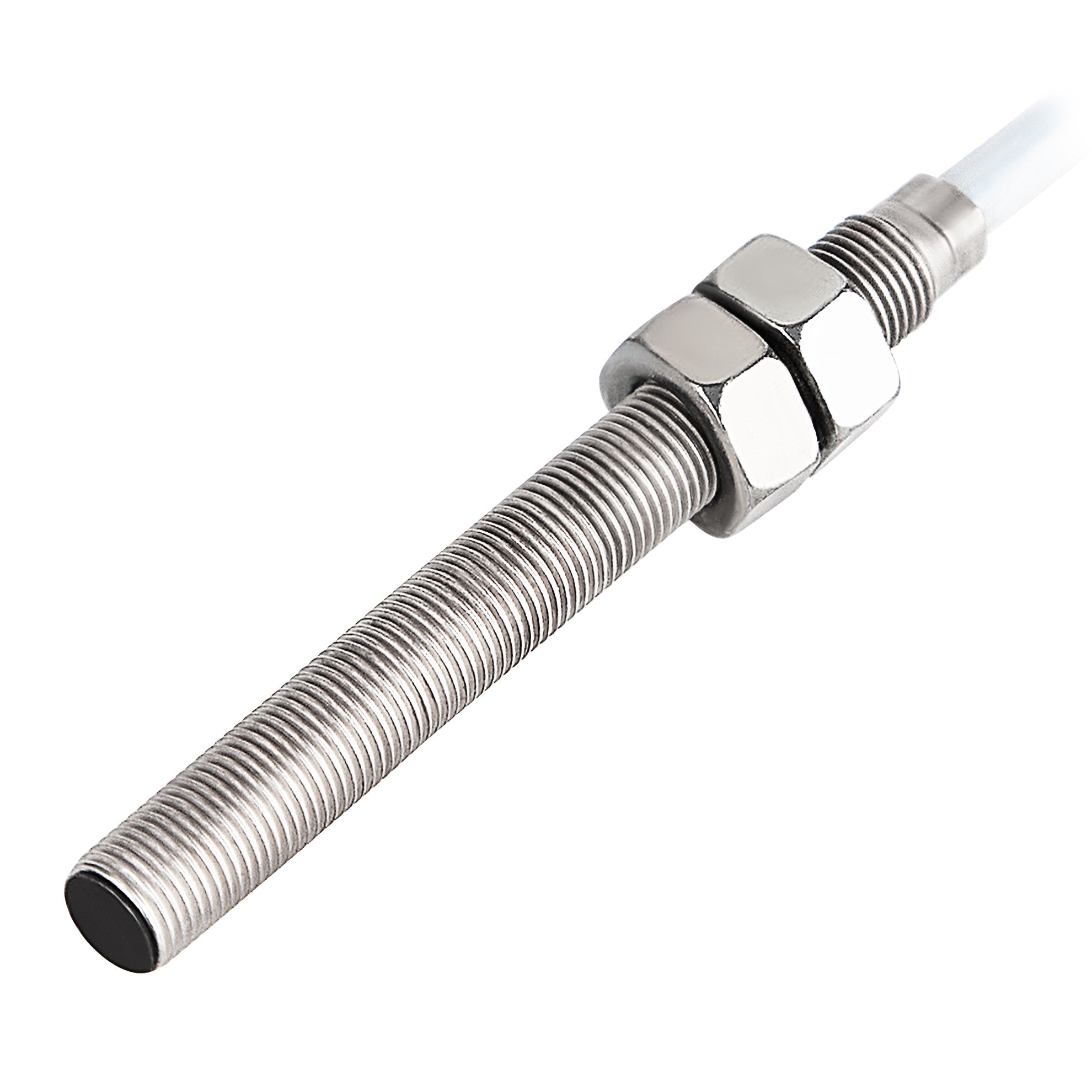 Теко ISB A0B-32N-0,8,Индуктивный датчик,Sn=0,8мм,Корпус М5x0,5,Латунь,заподлицо,10...30DC,NPN NC,IP67, кабель фото