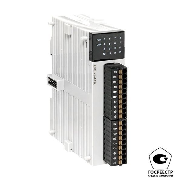 Модуль ввода термосопротивлений EMF 4 PRO-Logic EKF (с поверкой) фото