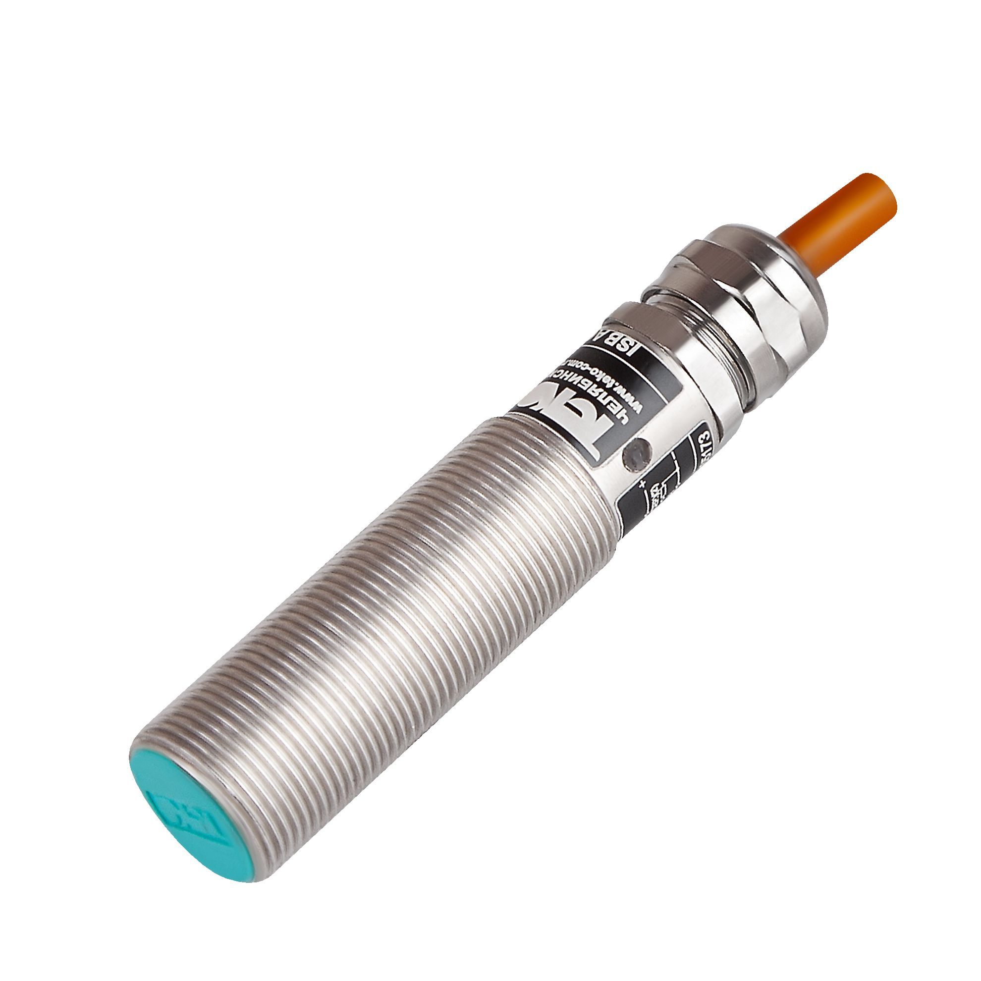 Теко ISBt AG3B8-31P-4-LZ-D-VP-3K,Индуктивный датчик авто исполнения,Sn=4мм,Корпус М16x1-6g,Латунь,заподлицо,10...30DC,PNP NO,IP68,гермоввод фото