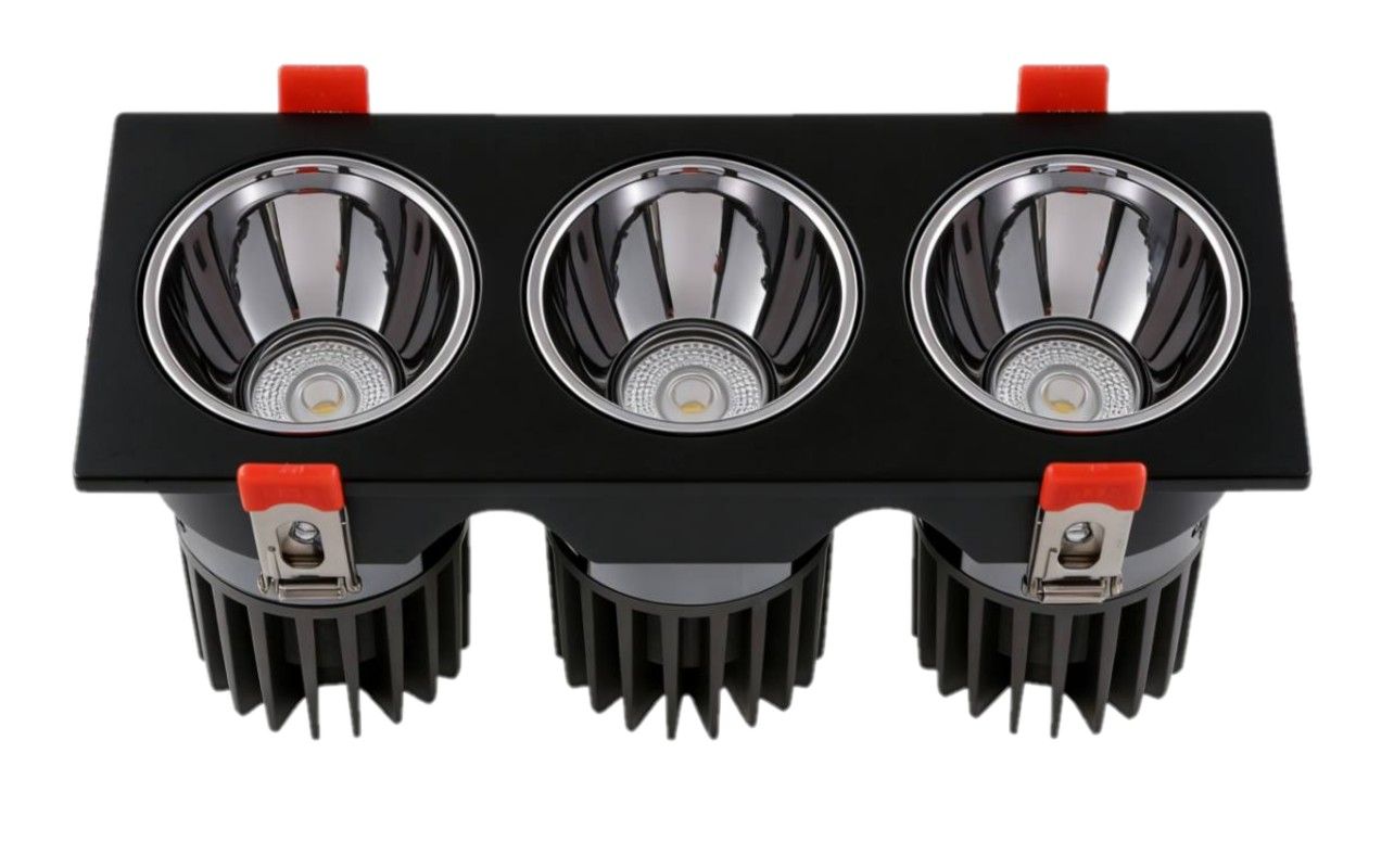 Светильник светодиодный CDL-250-S 3X10Вт 3000К 36° черный фото