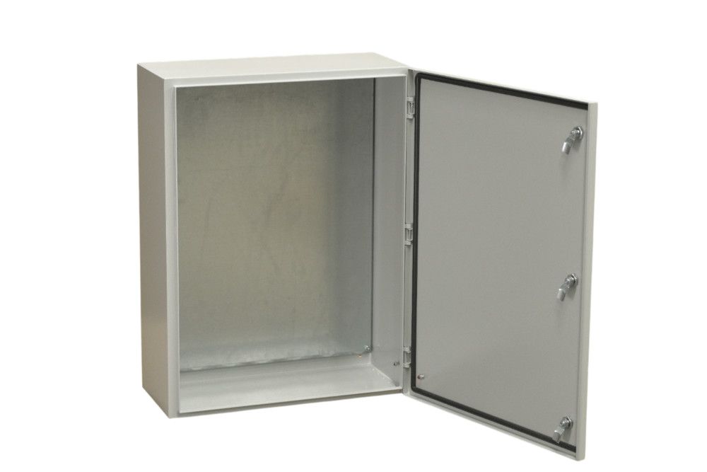 Корпус металлический ЩРНМ (ЩМП) IP55 600х400х200 RAL7035 фото